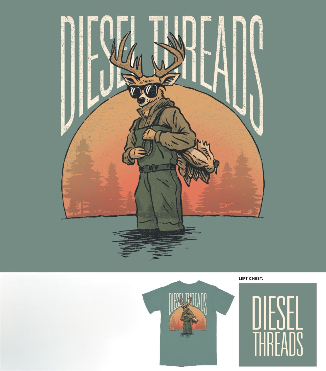 Buck Hunter Tee