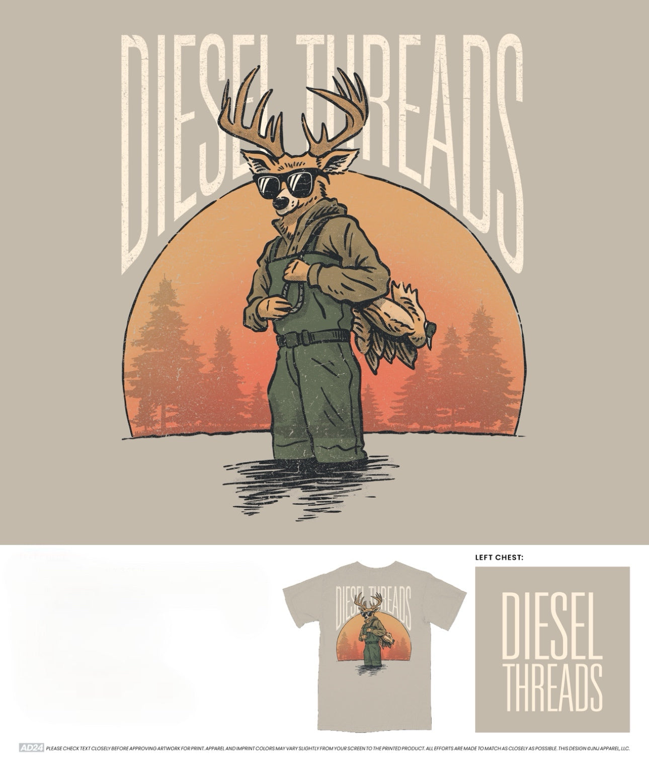 Buck Hunter Tee